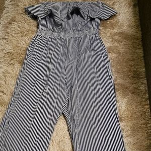 Strapless J. Crew jumpsuit